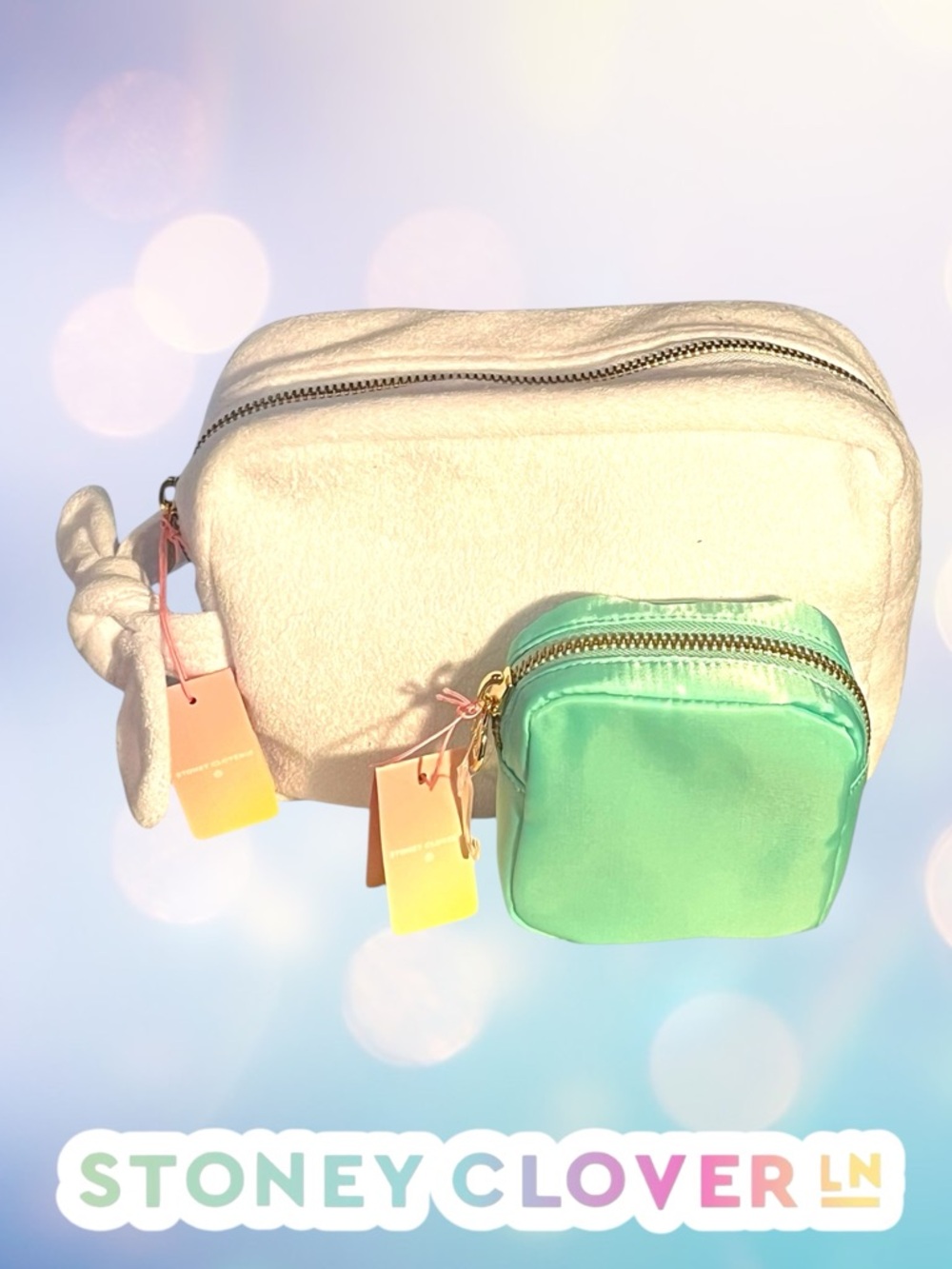 NWT Stoney Cover X Target Terry Pouch & Mini Pouch Bundle